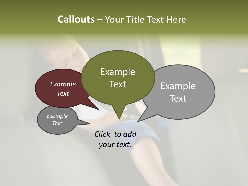 Cute Healthy One PowerPoint Template