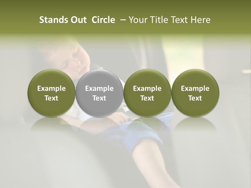 Cute Healthy One PowerPoint Template