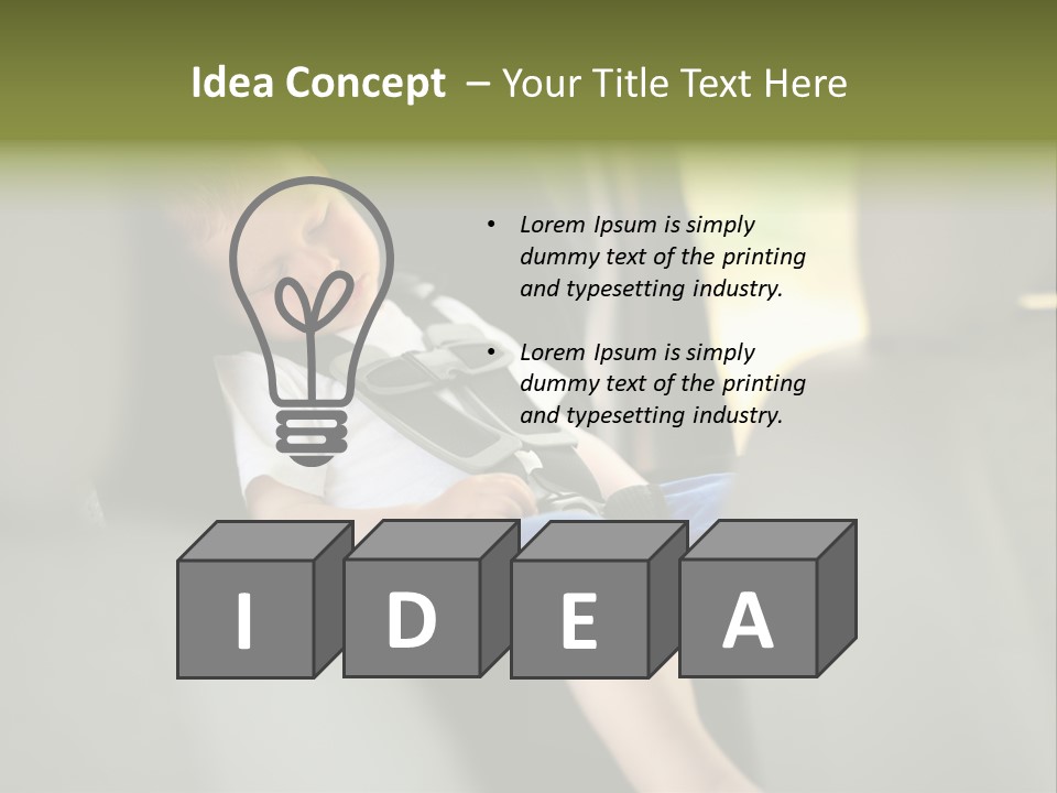 Cute Healthy One PowerPoint Template