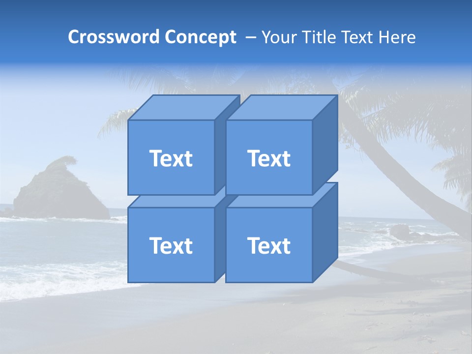 America Ocean Turf PowerPoint Template