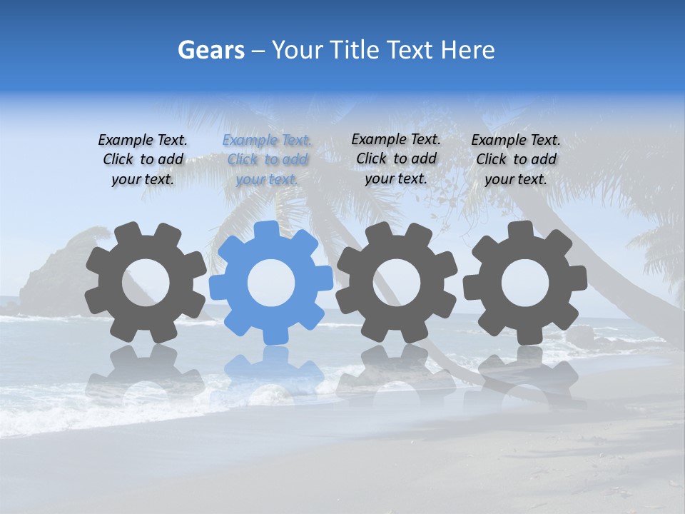 America Ocean Turf PowerPoint Template