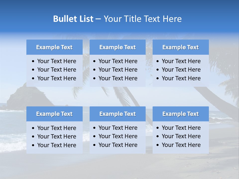 America Ocean Turf PowerPoint Template