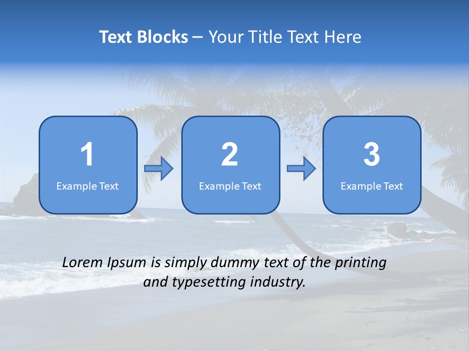 America Ocean Turf PowerPoint Template