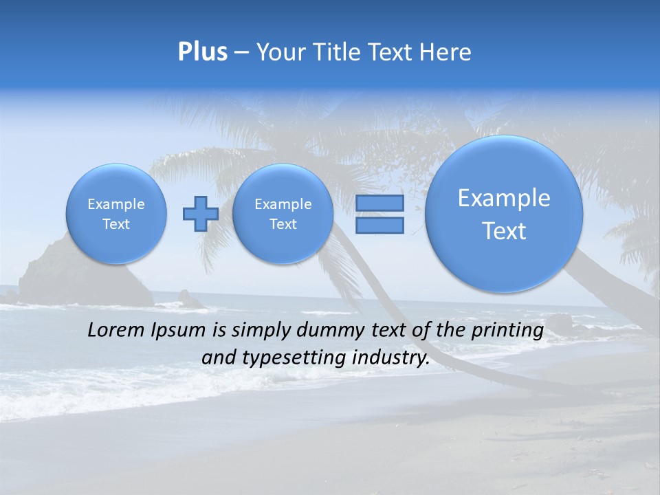 America Ocean Turf PowerPoint Template