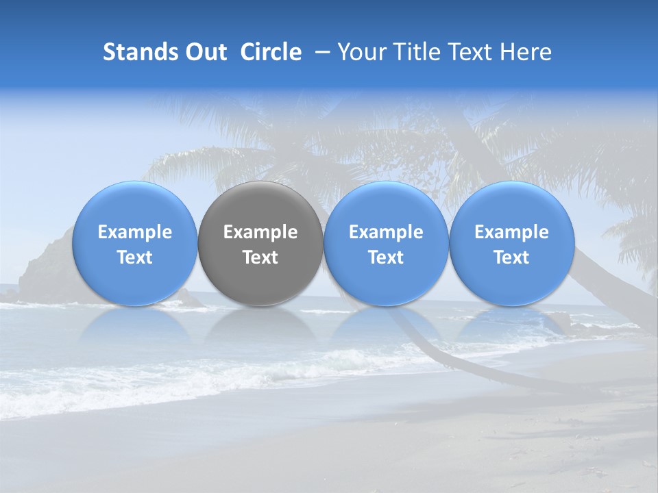 America Ocean Turf PowerPoint Template