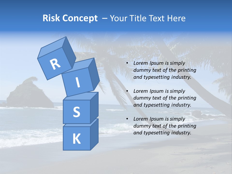 America Ocean Turf PowerPoint Template