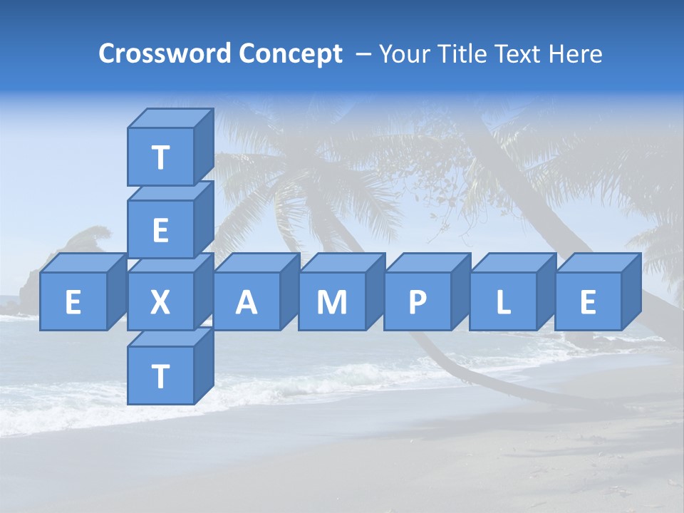 America Ocean Turf PowerPoint Template