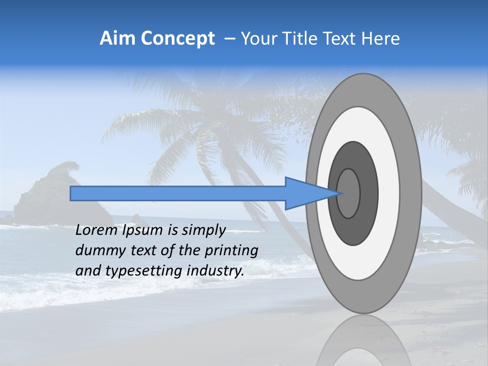 America Ocean Turf PowerPoint Template
