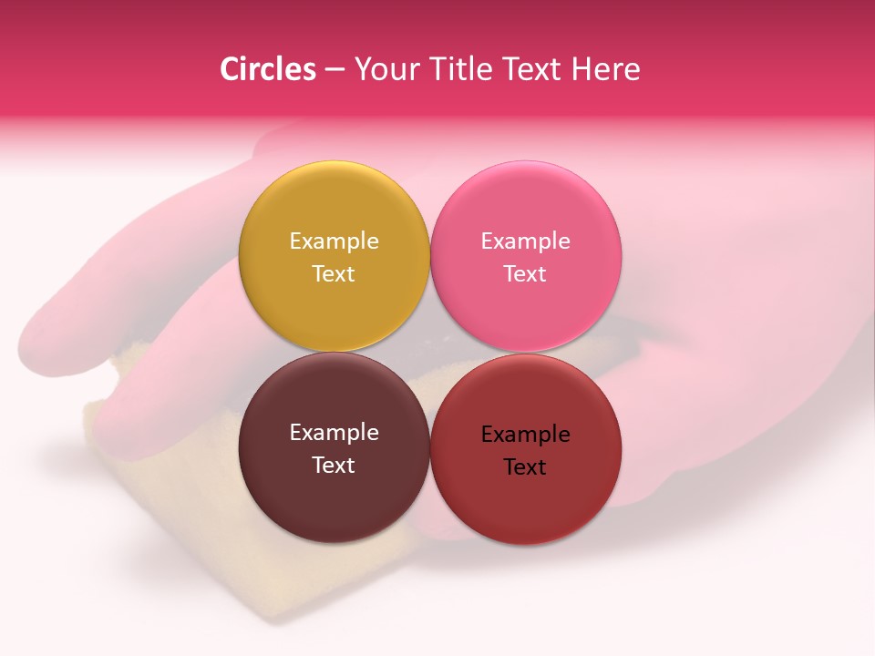 Fresh Latex Cleanser PowerPoint Template