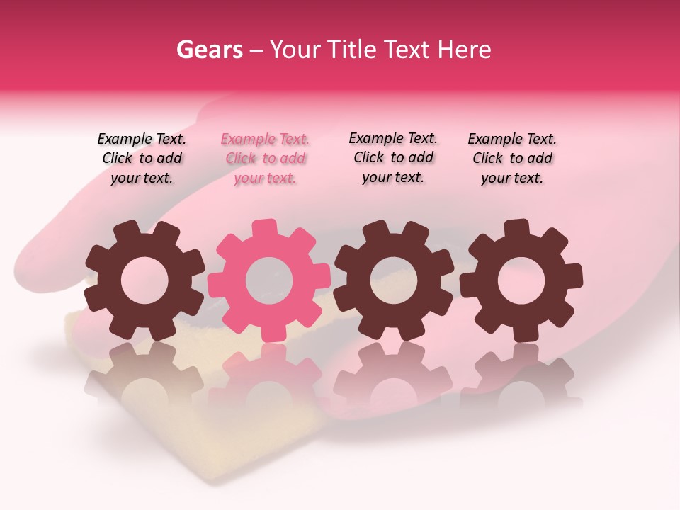 Fresh Latex Cleanser PowerPoint Template