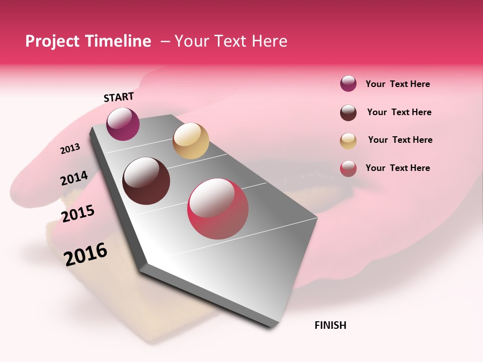 Fresh Latex Cleanser PowerPoint Template