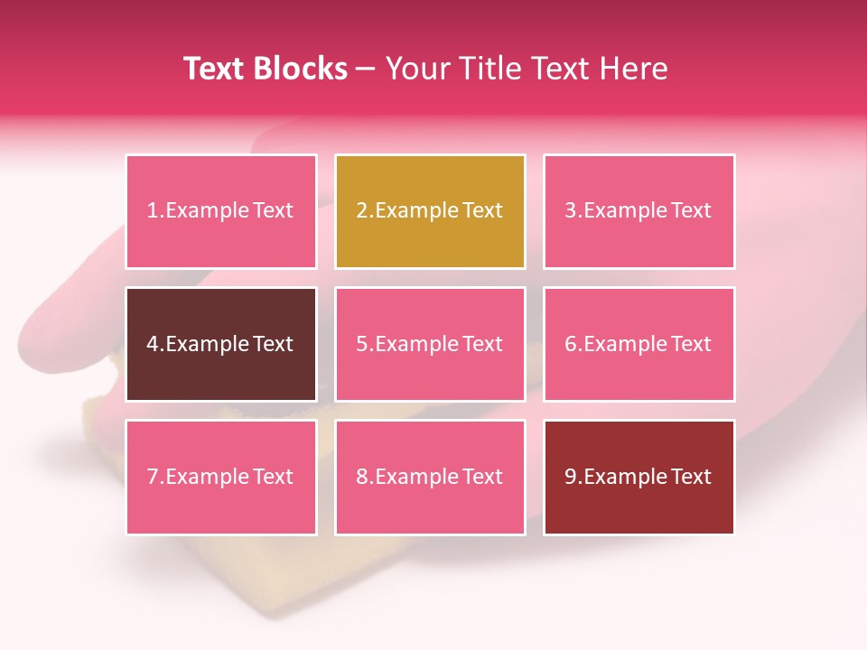Fresh Latex Cleanser PowerPoint Template
