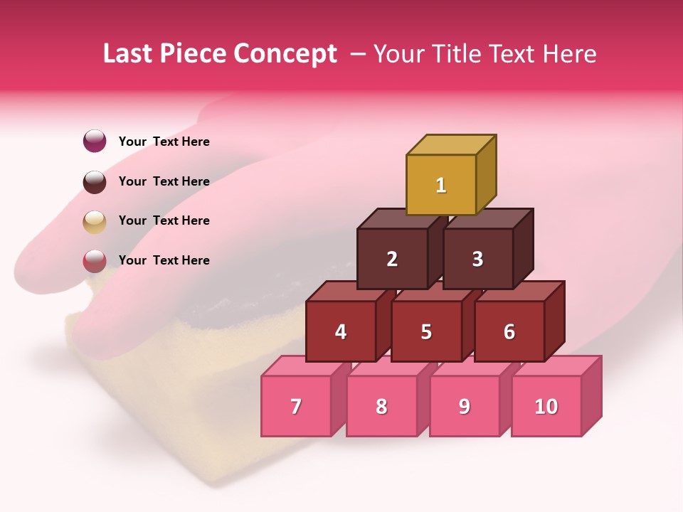 Fresh Latex Cleanser PowerPoint Template