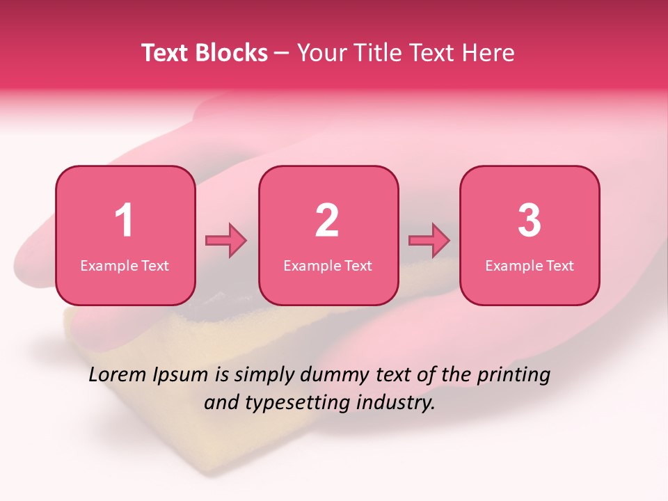 Fresh Latex Cleanser PowerPoint Template