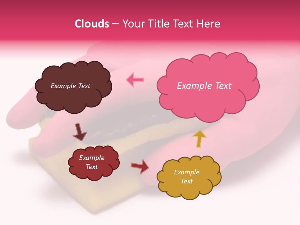 Fresh Latex Cleanser PowerPoint Template