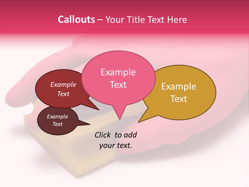 Fresh Latex Cleanser PowerPoint Template
