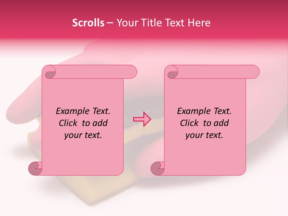 Fresh Latex Cleanser PowerPoint Template