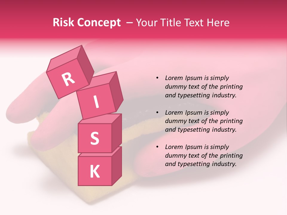 Fresh Latex Cleanser PowerPoint Template