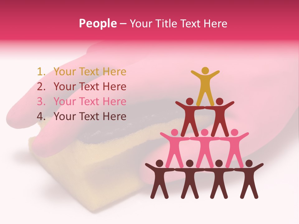 Fresh Latex Cleanser PowerPoint Template