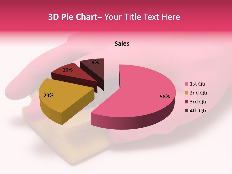 Fresh Latex Cleanser PowerPoint Template