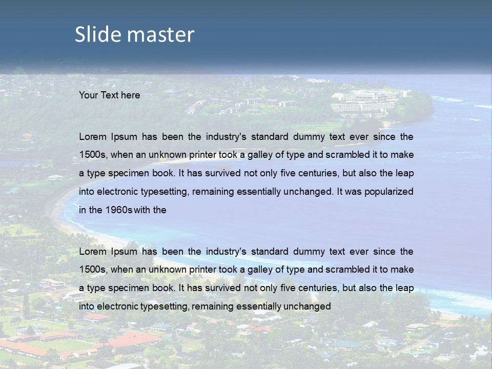 Tourist Seriesa Spring PowerPoint Template