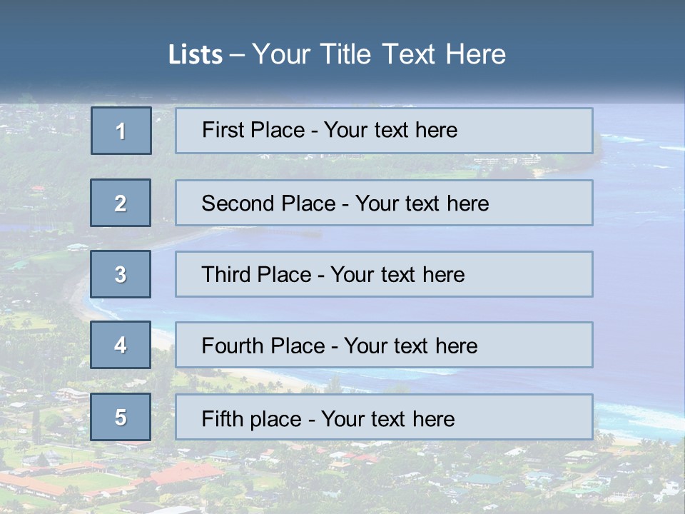 Tourist Seriesa Spring PowerPoint Template