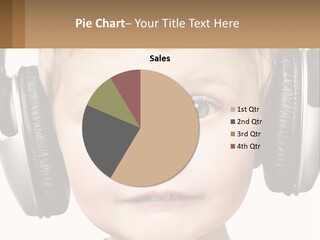 Toddler Headphones Sound PowerPoint Template