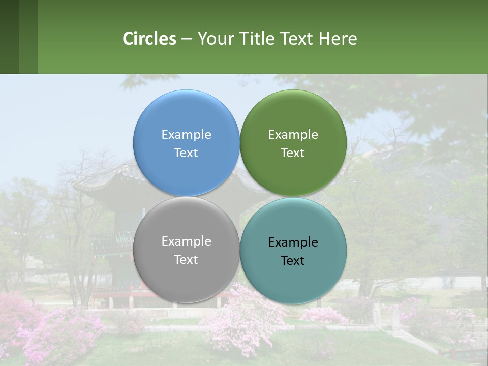 Grass Sky Oriental PowerPoint Template