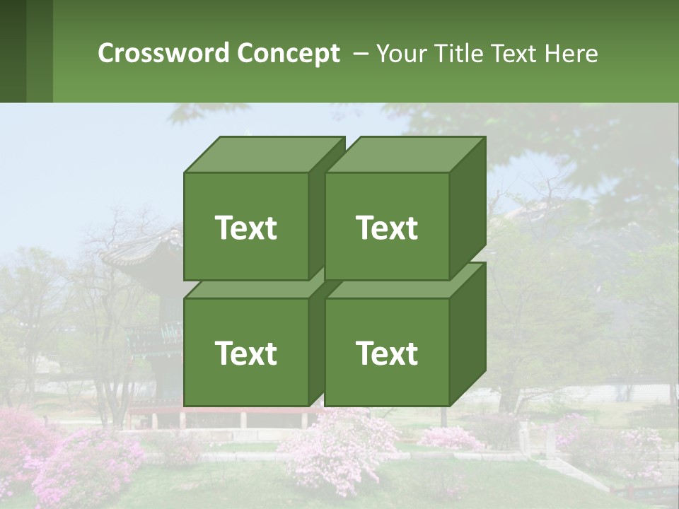 Grass Sky Oriental PowerPoint Template