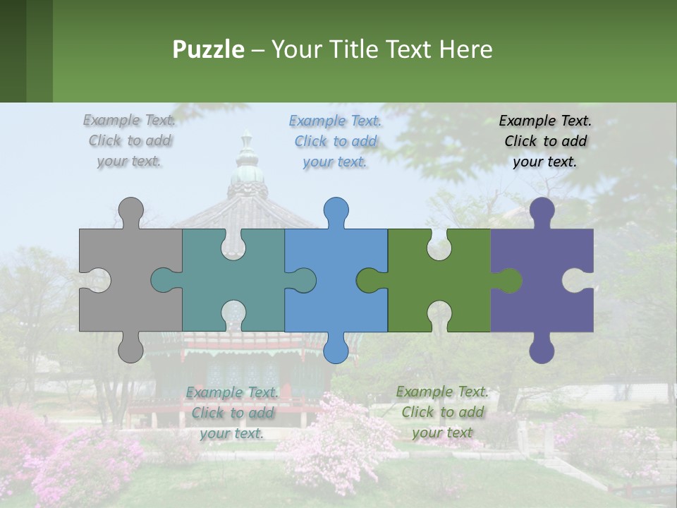 Grass Sky Oriental PowerPoint Template