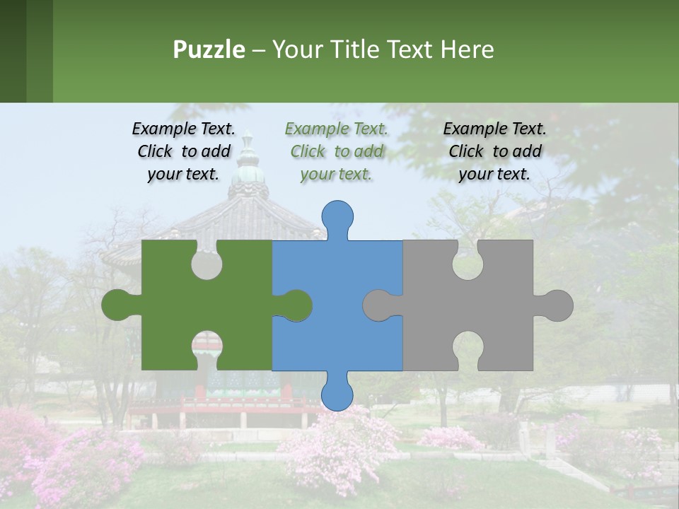 Grass Sky Oriental PowerPoint Template