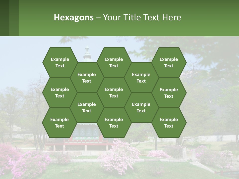 Grass Sky Oriental PowerPoint Template