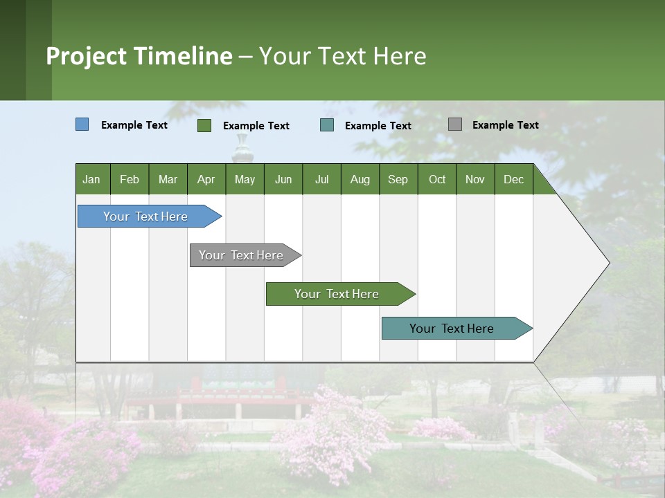 Grass Sky Oriental PowerPoint Template