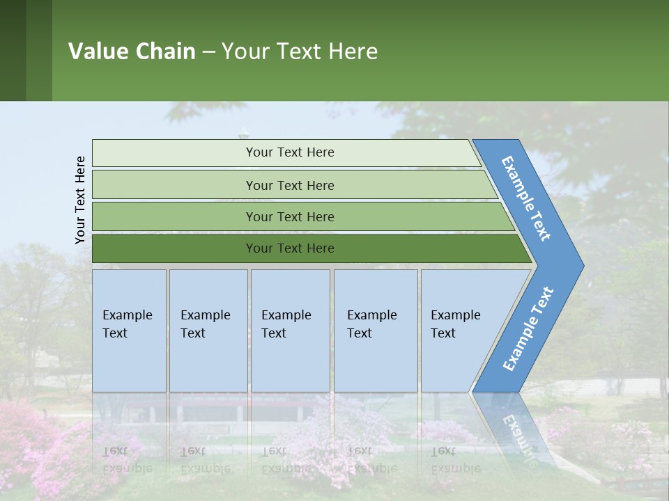 Grass Sky Oriental PowerPoint Template