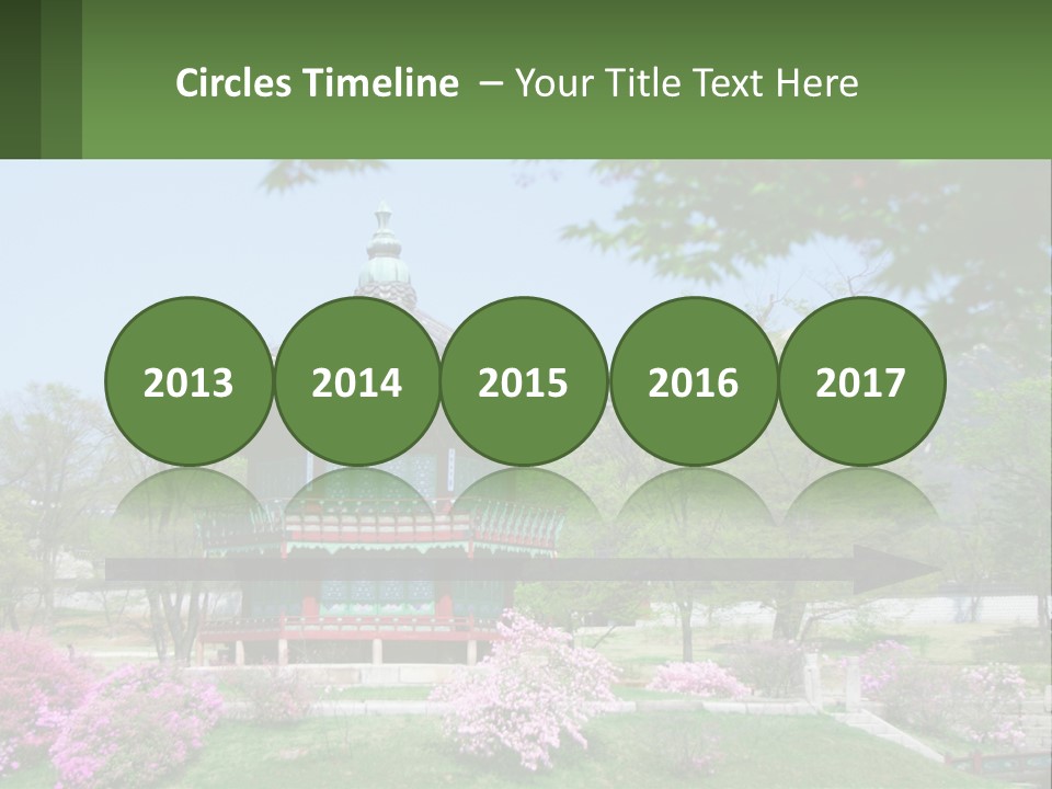 Grass Sky Oriental PowerPoint Template