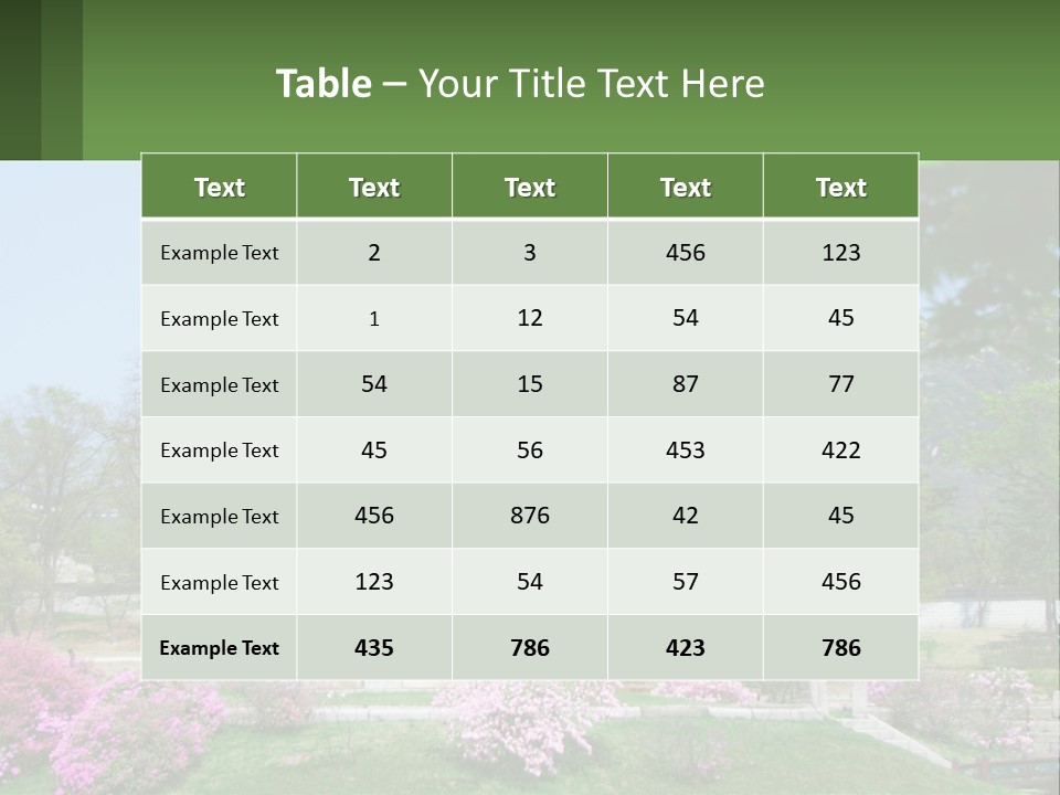 Grass Sky Oriental PowerPoint Template