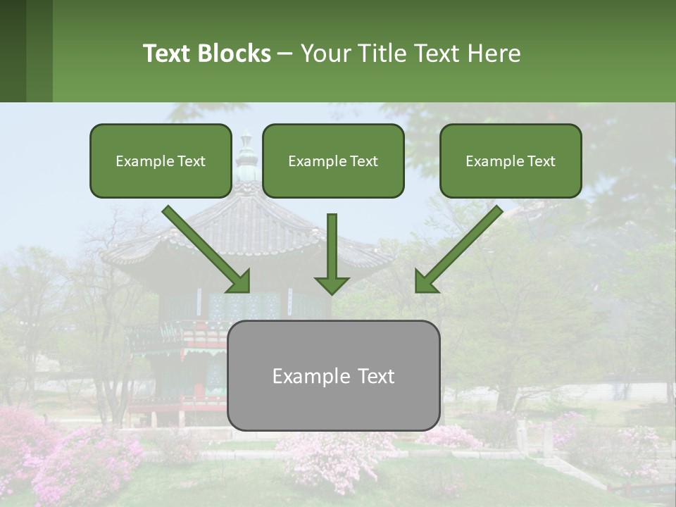 Grass Sky Oriental PowerPoint Template