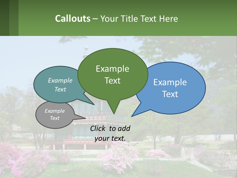 Grass Sky Oriental PowerPoint Template