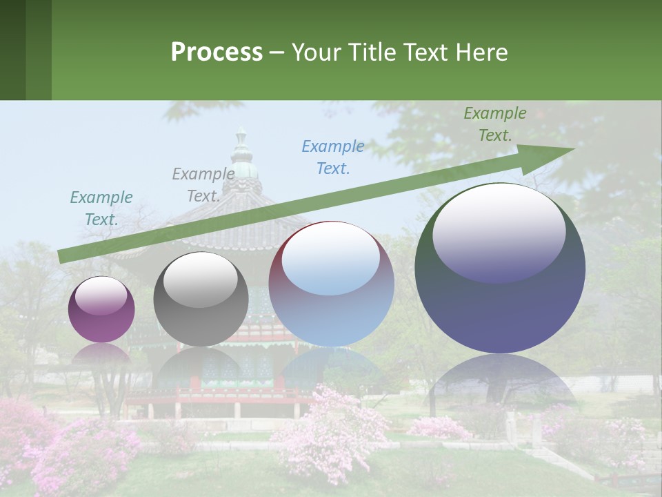 Grass Sky Oriental PowerPoint Template