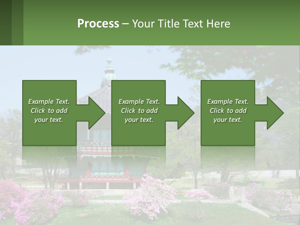 Grass Sky Oriental PowerPoint Template