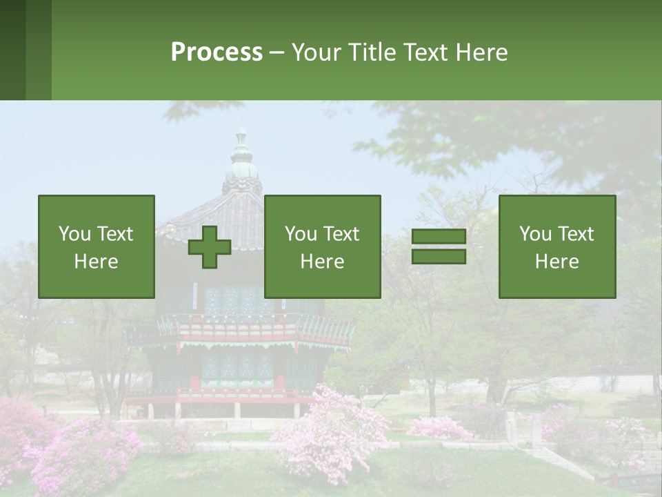 Grass Sky Oriental PowerPoint Template