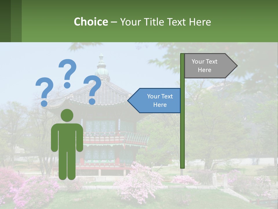 Grass Sky Oriental PowerPoint Template