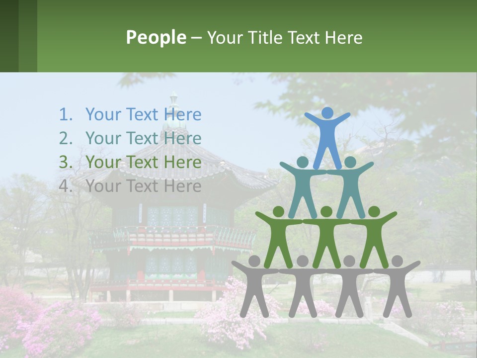 Grass Sky Oriental PowerPoint Template