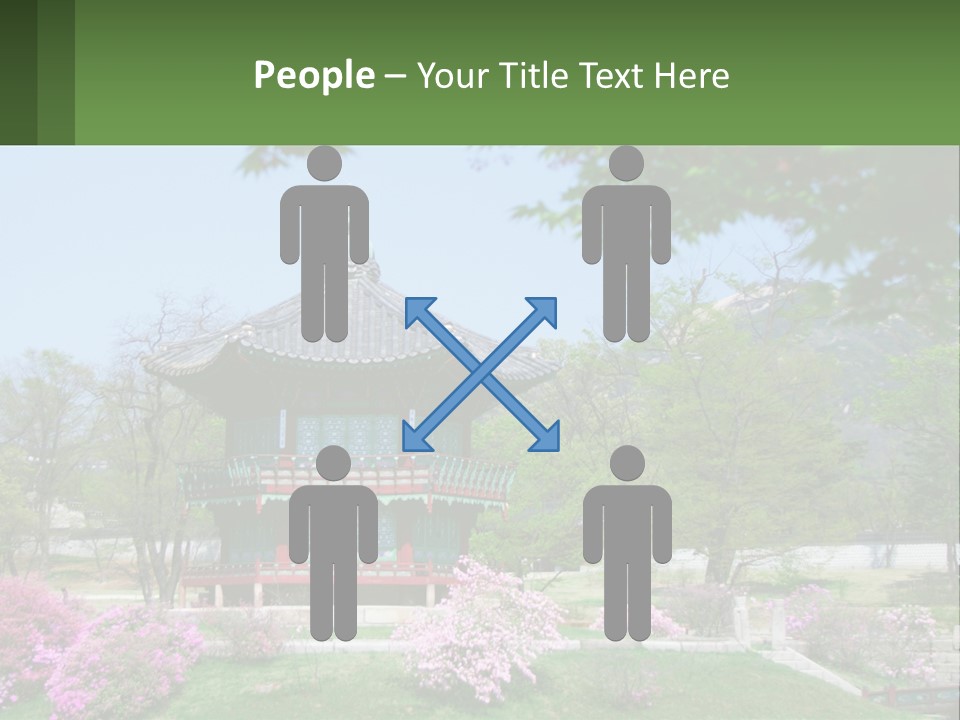 Grass Sky Oriental PowerPoint Template