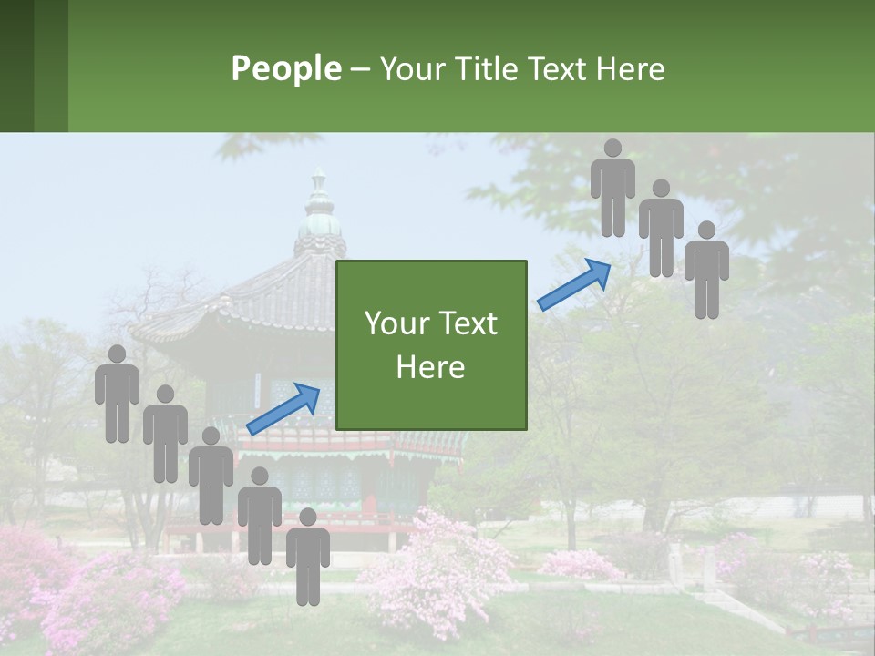 Grass Sky Oriental PowerPoint Template