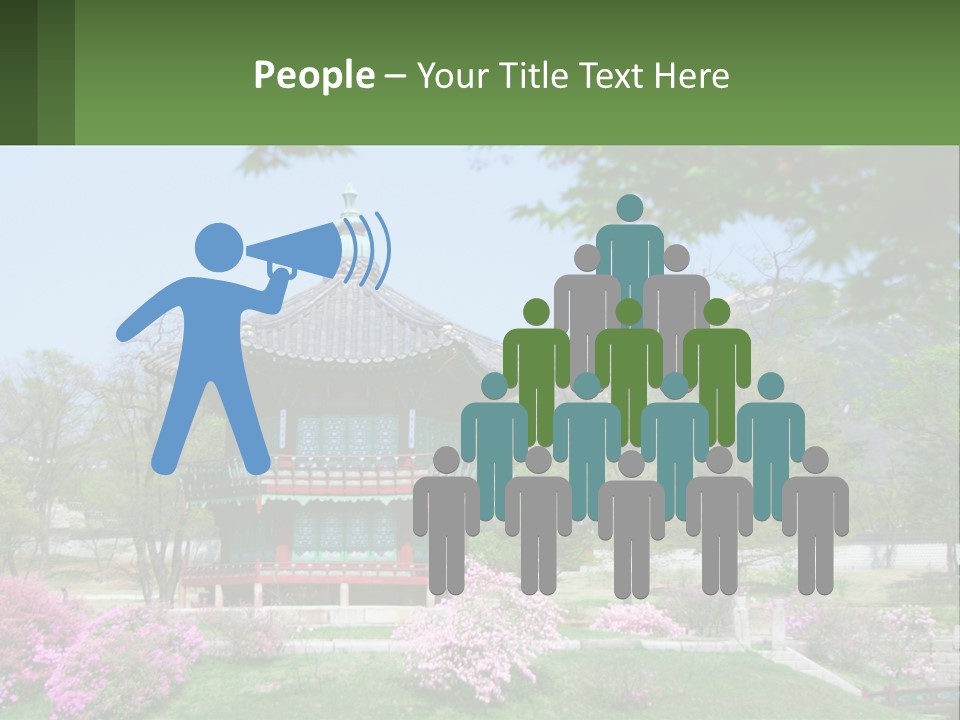 Grass Sky Oriental PowerPoint Template