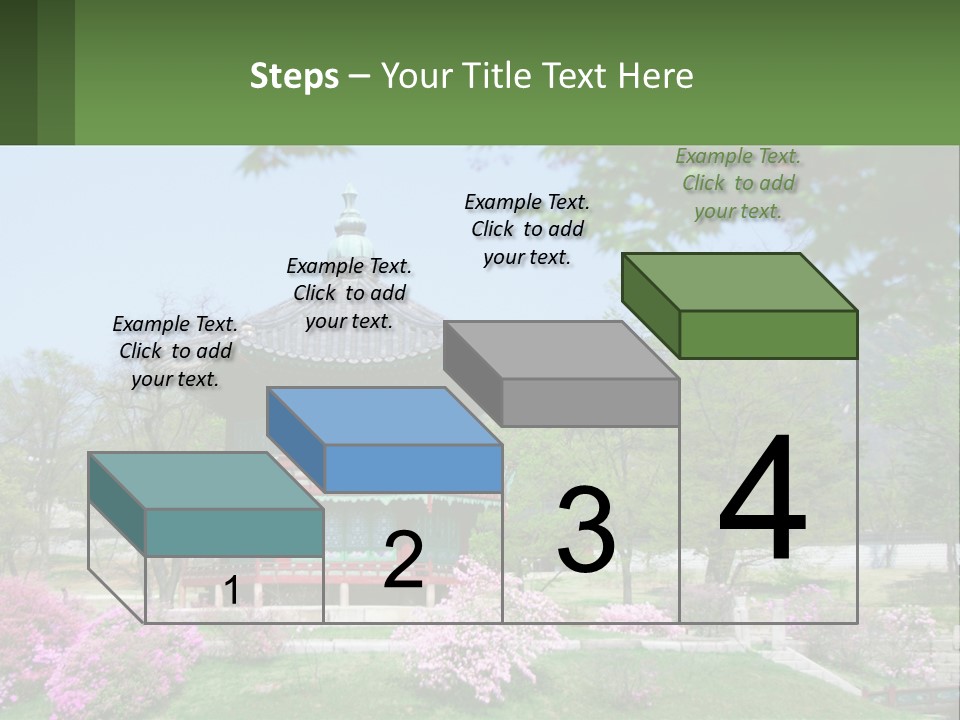 Grass Sky Oriental PowerPoint Template