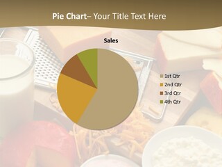 Cream Cheese Food PowerPoint Template