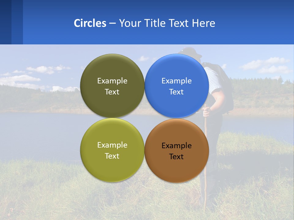 Obesity Female Outdoor PowerPoint Template