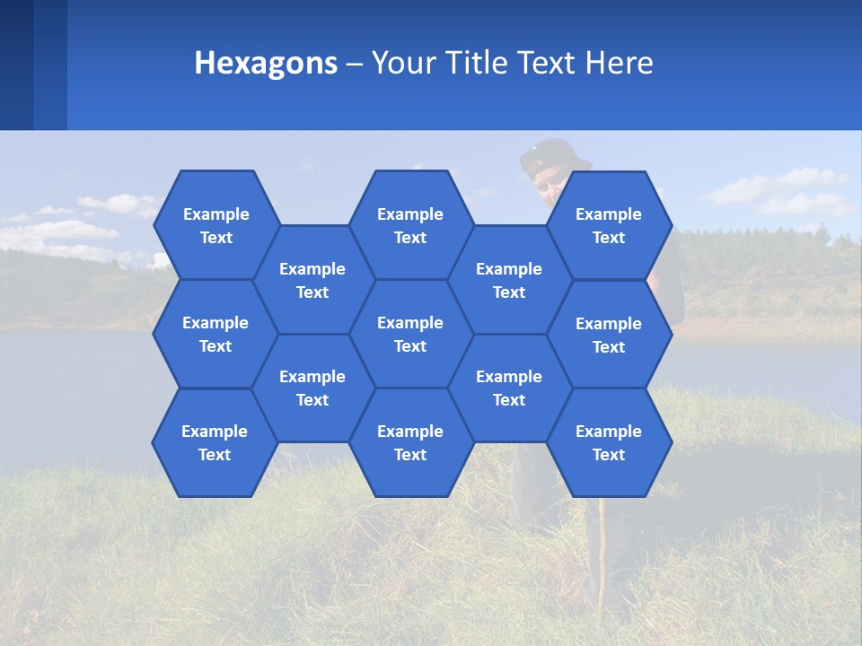 Obesity Female Outdoor PowerPoint Template